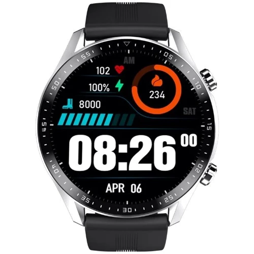 Смарт-часы Blackview X1 Pro Silver: Дисплей 1.39" (360x360)