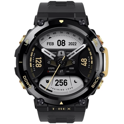 Смарт-годинник Amazfit T-Rex 2 Astro Black & Gold: Тип гаджета Дорослі смарт годинник