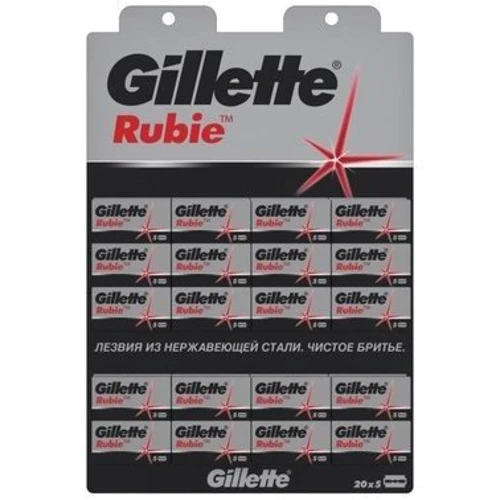 Gillette Rubie Змінні леза для гоління 5 шт.: Вид Леза