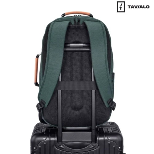 Рюкзак TAVIALO CityLife 24 л зеленый (TC24-124GN): Застежка Молния