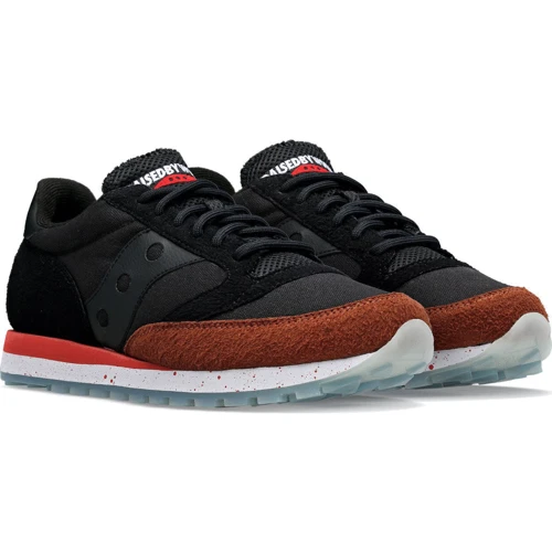Кроссовки Saucony Raised by Wolves JAZZ 81 (70737-1s) 43 (10) черные натуральная замша демисезон фото 5