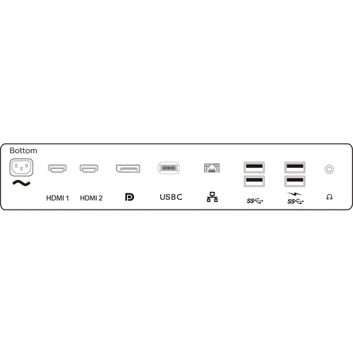 Монітор Philips 328P6VUBREB/00: Роздільна здатність Ultra HD 4K (3840x2160)