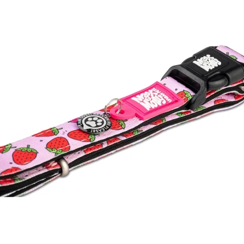 Ошейник Max & Molly Smart ID Collar - Strawberry Dream/L для собак (4894512051652): Цвет розовый