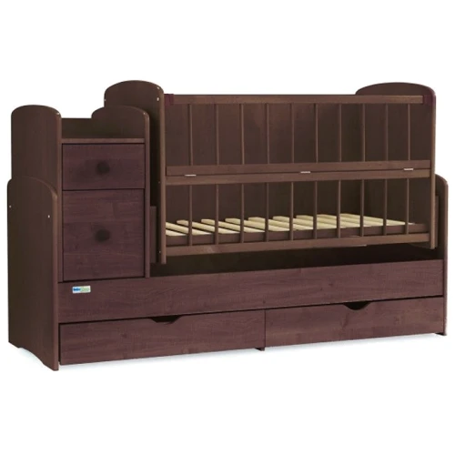 Дитяче ліжко-трансформер Baby Sleep Angela (DTP-S-B) Nussbaum Dunkel: Тип ліжечко-трансформер