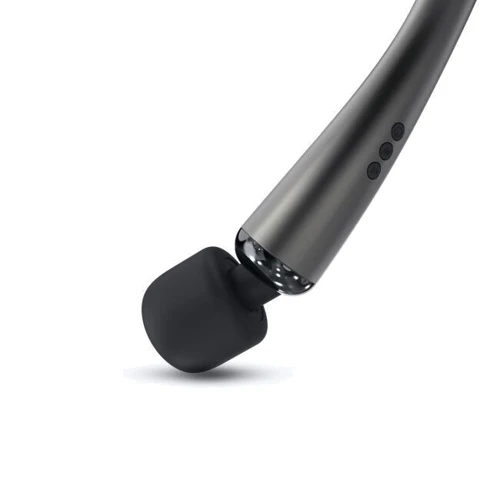 Мощный вибромассажер Dorcel MEGAWAND Chrome Silver (160 режимов)