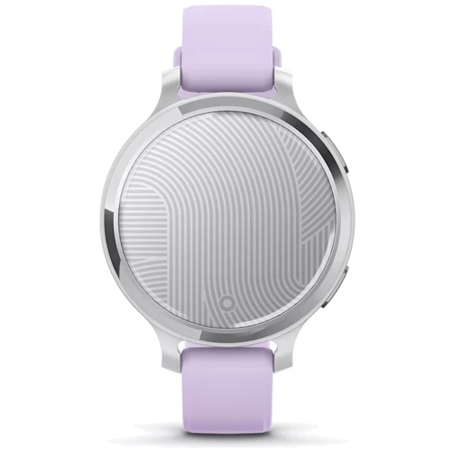 Смарт-часы Garmin Lily 2 Active Silver with Purple Jasmine Silicone Band (010-02891-01): Дисплей 1"x0.84" (240x201 pixels) / Corning Gorilla Glass 3