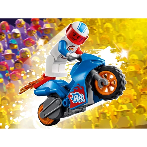 Конструктор LEGO City Реактивний трюкових мотоцикл (60298): Кількість деталей, шт. 14