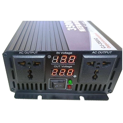 Преобразователь DC-AC Choetech CJ3500Q-BK-ZX 12V/220V 1600W фото 3