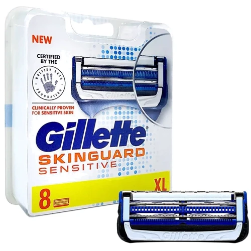 Gillette SkinGuard Sensitive Змінні касети для гоління 8 шт фото 4