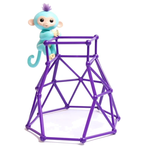Комплект Fingerlings Jungle Gym PlaySet + интерактивная обезьянка Zoe фото 4