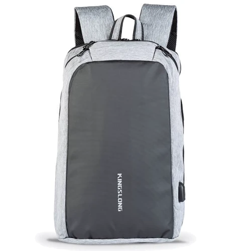 Сумка для ноутбуков Kingslong 15.6" Backpack Grey (KLB180623A008)