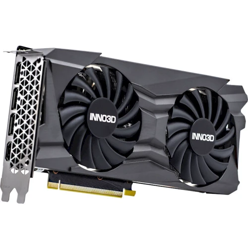 Видеокарта INNO3D GeForce RTX 3060 Ti TWIN X2 LHR (N306T2-08D6-119032DH): Разрядность шины памяти, бит 256