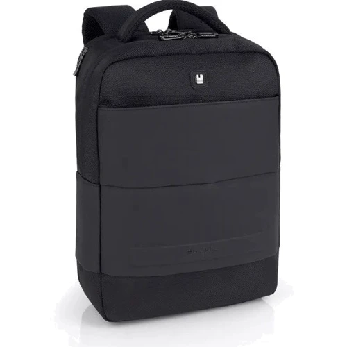 Рюкзак для ноутбука Gabol Backpack Capital 14L Black чорний (413155-001): Фактура Тканая, Гладкая