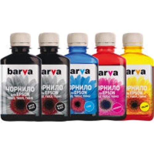 Чорнило Barva Epson T69, 5×180 мл MB/PB/C/M/Y (E69-180-MP)