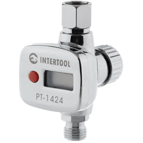 Регулятор тиску з цифровим манометром Intertool PT-1424