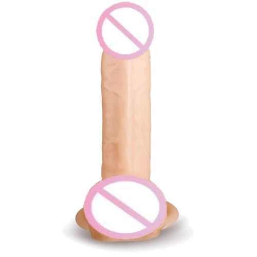 Реалистичный фаллоимитатор на присоске Brazzers , 14,5х4 см