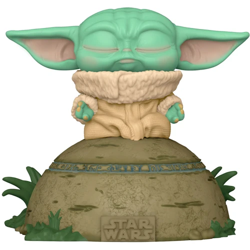 Игровая фигурка Funko Pop! Deluxe серии Мандалорец Малыш использует силу (58390)