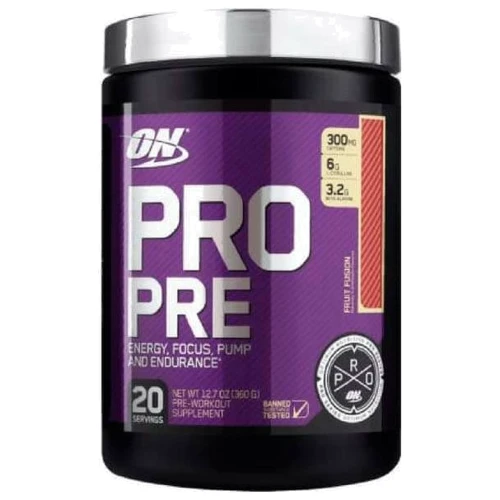 Передтренувальний комплекс Optimum Nutrition Pro Pre 360 g /20 servings/ Fruit Punch