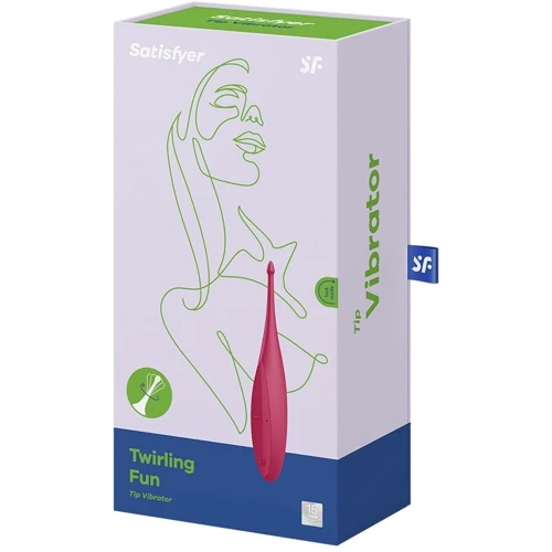 Вибратор для клитора Satisfyer Twirling Fun Poppy Red