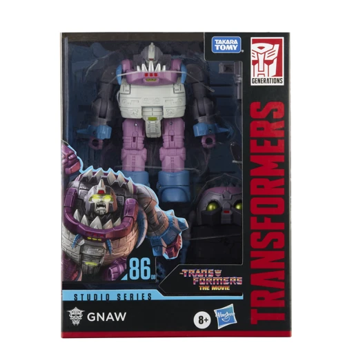 Игрушка трансформер коллекционный Transformers Hasbro 20 см (GEN STUDIO SERIES DLX 86 GNAW) (E0701_F0786): Развитие и изучение Развитие наблюдательности, Развитие крупной моторики, Развитие зрения, Развитие внимания