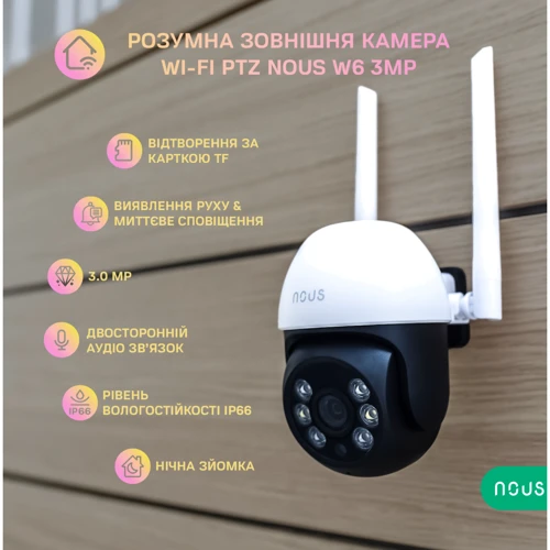 IP-камера видеонаблюдения Nous W6: Производитель Nous