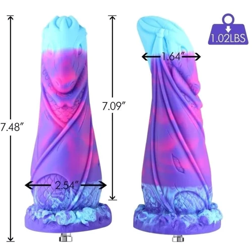Фаллоимитатор-насадка Hismith 7.48" Silicone Dildo HSA139 Monster Series