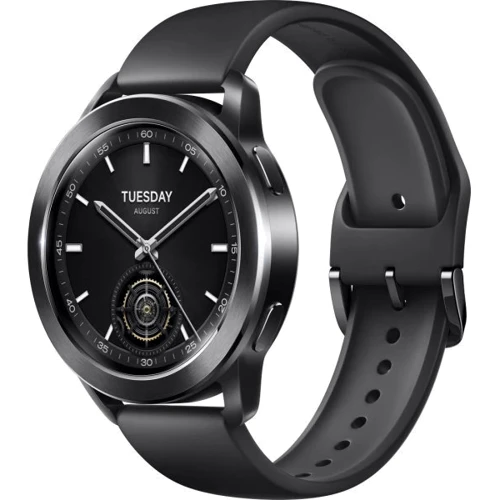 Смарт-часы Xiaomi Watch S3 Black (UA): Дисплей 1.43" AMOLED (466x466) / 326 PPI