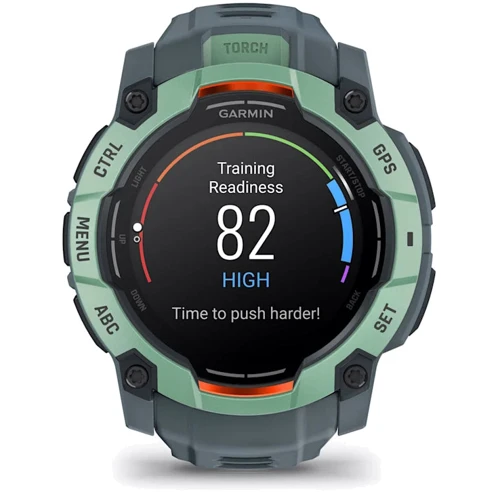 Смарт-часы Garmin Instinct 3 AMOLED 50mm Neotropic with Twilight Band (010-03020-01) фото 12