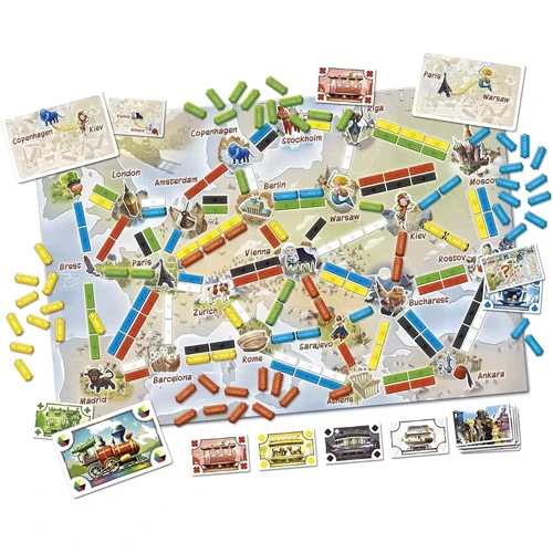 Настольная игра Days of Wonder Ticket to Ride - First Journey (Europe) EN НА АНГЛИЙСКОМ ЯЗЫКЕ: Тип Детские