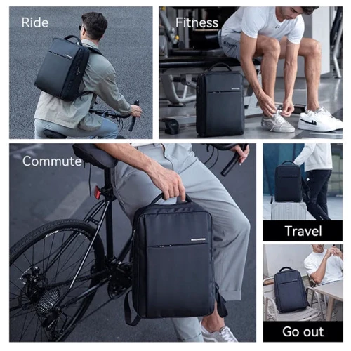 Сумка для ноутбука Mark Ryden 15.6" Grant 2.0 Black (MR2900): Місткість ноутбук, блок питания, аксессуары
