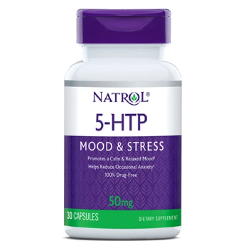 Natrol 5-HTP, 50 mg, 30 Capsules