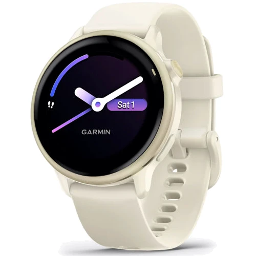 Смарт-годинник Garmin Vivoactive 6 Lunar Gold with Bone Band (010-02985-01)