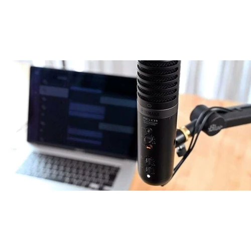 Микрофон YAMAHA AG01 Live Streaming USB Microphone (Black): Крепление Настольный
