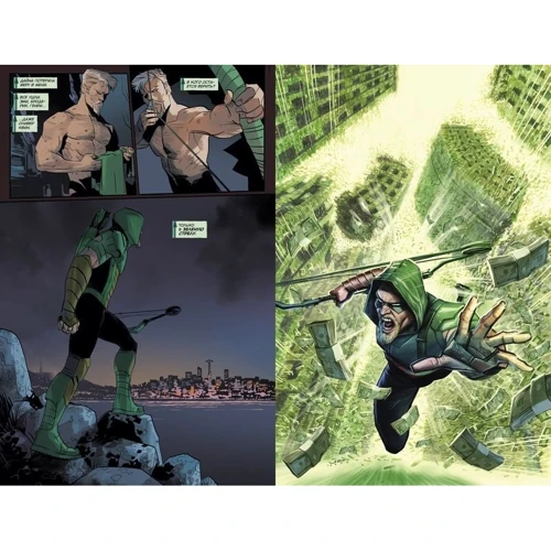 Бенджамін Персі. Всесвіт DC. Rebirth. Зелена стріла. Книга 1. Смерть і життя Олівера Квіна: Обкладинка Тверда