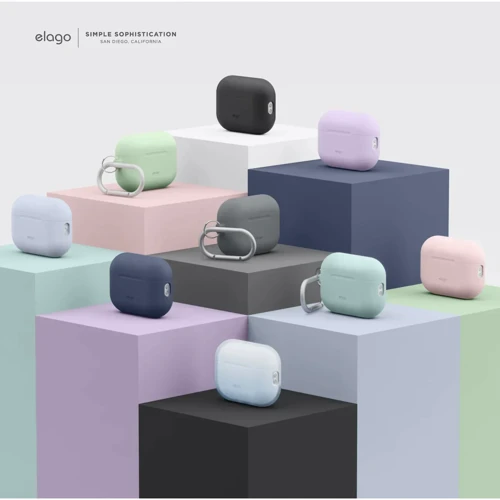 Чехол Elago Silicone Hang Case Mint (EAPP2CSC-ORHA-MT) for Airpods Pro 2 фото 8