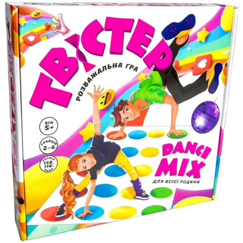 Развлекательная игра Твистер dance mix Strateg (30277)