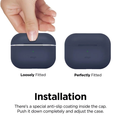 Чехол для наушников Elago Original Case Jean Indigo (EAPPOR-BA-JIN) for Airpods Pro фото 3