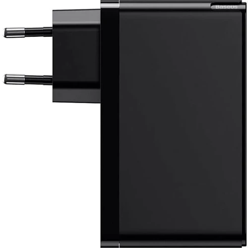 Зарядний пристрій Baseus USB-C Wall Charger Mini GaN 2xUSB-C+USB 120W Black (CCGAN-J01): Особливості Power Delivery (PD), Быстрая зарядка, USB-C