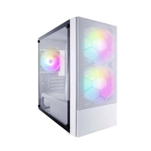 Корпус 1stPlayer X4-M-2F1P-W-1F1-W-WH