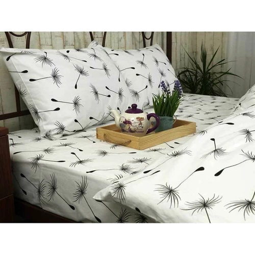 Підковдра Руно Fly white бязь білий 143х215 см (51.114Б_Fly white): Тип пододеяльник