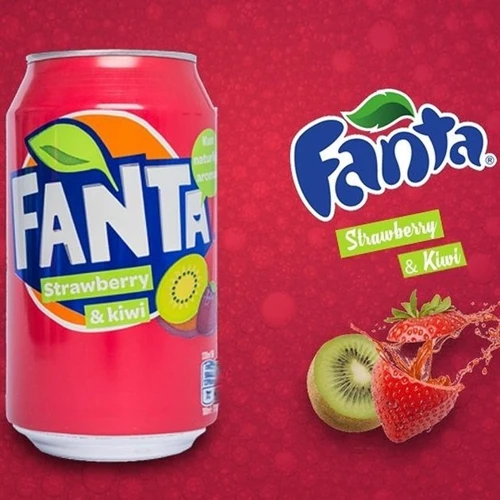 Напиток газированный Fanta Strawberry & Kiwi 330 ml