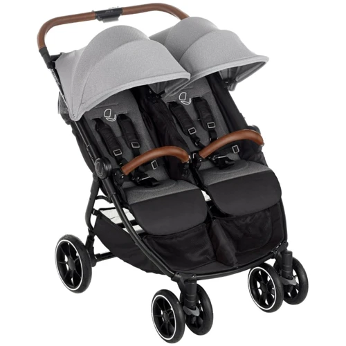 Прогулочная коляска для двойни Jane Twinlink T34 (чёрный)