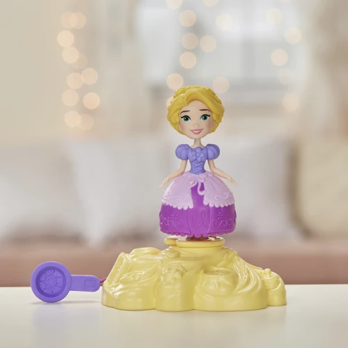 Маленькая кукла Hasbro Disney Princess Рапунцель, крутящаяся (E0067_E0243 DPR MAGICAL MOVERS RAPUNZEL): Высота, см 7,5