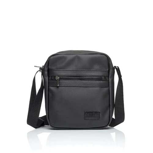 Мужская сумка через плечо Sambag Makros черная (70278001m)