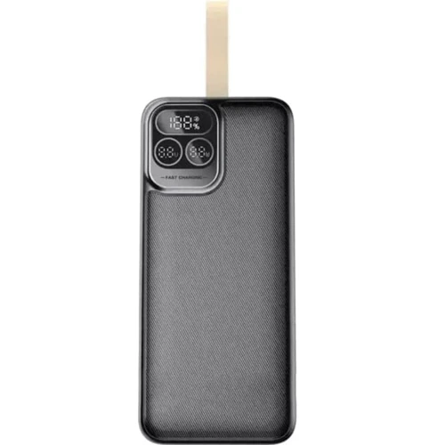 Внешний аккумулятор King Power Bank 40000mAh QC3.0 LED 2 in 1 22.5W Black (KPG-401): Емкость батареи, мАч 40000