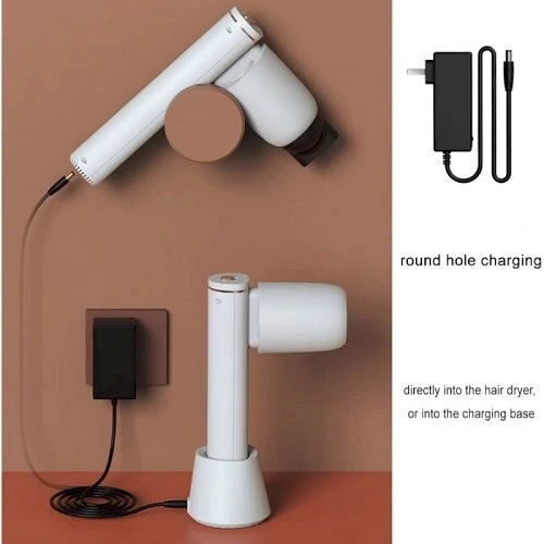 Фен VVU&CCO Rechargeable wireless hair dryer VVU CFJ-3 (36V) White СN  фото 4