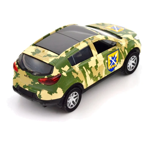 Автомодель TechnoDrive серії Шеврони Героїв - Kia Sportage - 56 ОМПБр (250362M) фото 12
