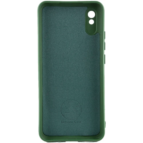 Чохол для телефона Lakshmi Case Silicone Cover Full Camera Dark green for Xiaomi Redmi 9А: Матеріал силікон
