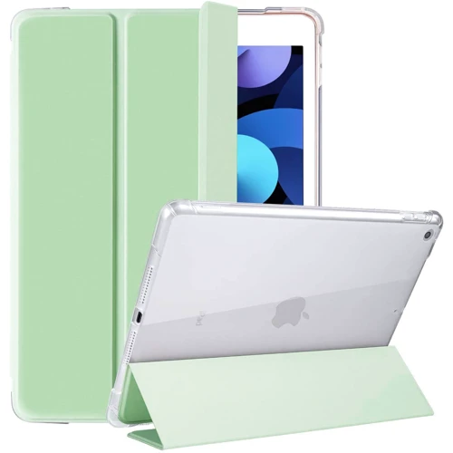 Аксессуар для iPad BeCover Tri Fold Soft TPU with Pencil mount Light Green for iPad 10.2 (2019-2021) (708458)