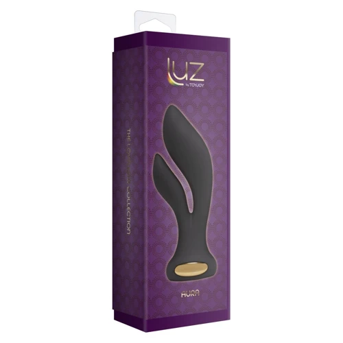 ToyJoy Lovelight Aura Double Stimulator вибратор для двойной стимуляции, 14.5x6.5 см, черный